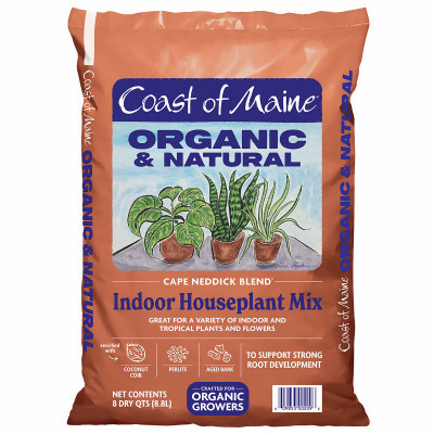 Cape Neddick Blend Organic Indoor Houseplant Mix, 8 Qt.