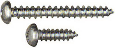 Shelf Bracket Screws, Zinc, 12-Pk. (10 pieces)