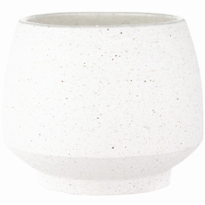 4.5" WHT Tapered Pot (6 pieces)