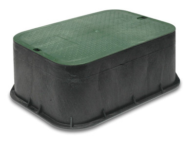 Underground Sprinkler Valve Box Extension, 12-In. x 17-In. x 6-In.