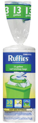 Recycling Bags, 13-Gallons, 30-Ct.