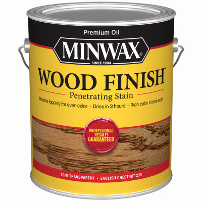 Wood Finish, English Chestnut, 1-Gallon (2 pieces)