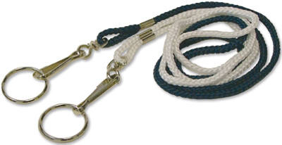 Split Key Ring With 36 In. Lanyard, Assorted Colors, 32-Pc. Bucket