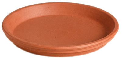 Terra Cotta Clay Saucer, 14-In. (6 pieces)