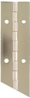 1-1/2 x 12 In. Nickel Continuous Hinge