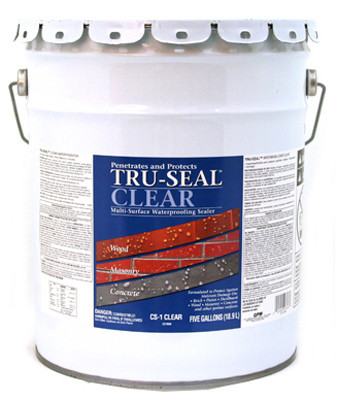 Multi-Surface Waterproofing Sealer, Solvent Base, Clear, 5 Gallons