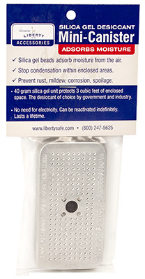 Desiccant Moisture Absorber for Gun Safes, 40-gm Packet