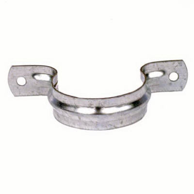Pipe Hanger Strap, Galvanized Steel, 2 In.