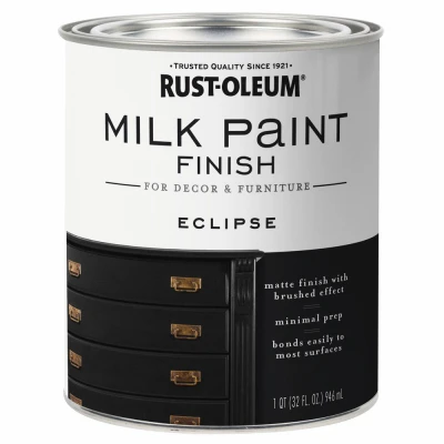 Milk Paint Finish, Eclipse, 30-oz.