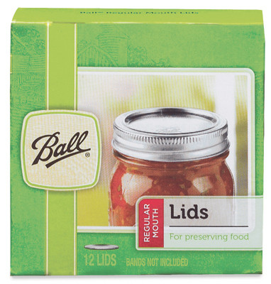 Dome Canning Jar Lids, Regular Mouth, 12-Pk.