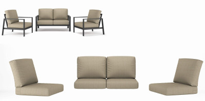 Rockton GRY Cushion