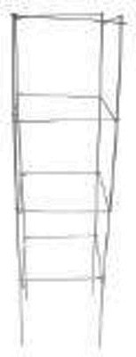 46" Square folding wire plant support
