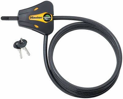 Python 8 mm x 6-Ft. Adjustable Locking Cable