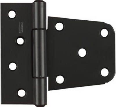 3-1/2 In. Black Satin Gate Hinge