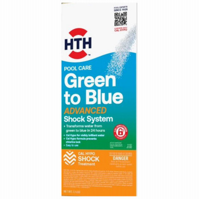 Pool Care Green to Blue, Advanced Shock System, 1 Kit (2 pieces)