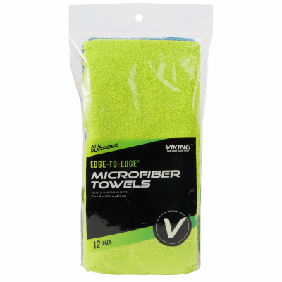 12pk Microfiber All-Purpose Auto Cloths