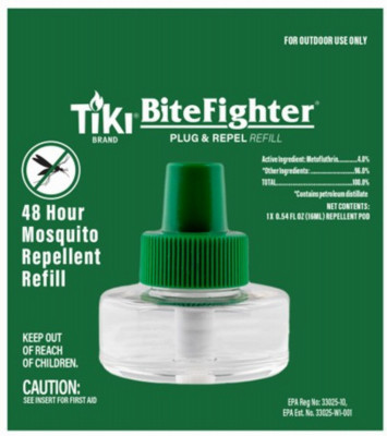 Tiki BiteFighter Plug & Repel Mosquito Repellent Refill