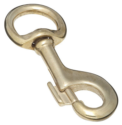 Bolt Snap, Solid Bronze, 1-1/4 x 5 In.