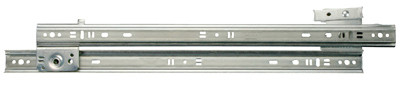 Drawer Slide, Medium-Duty, Zinc, 75-Lb. Class, 16-In.