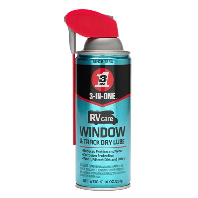 RV Window & Track Dry Lube, 3-In-1, 10 oz.