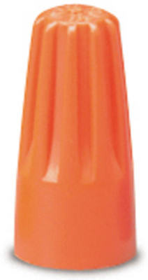 Wire Connector, 22-14 AWG, Orange, Small, 100-Pk.