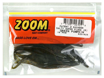 Worm, Pumpkin, Green, 5-1/4 In., 10-Pk.