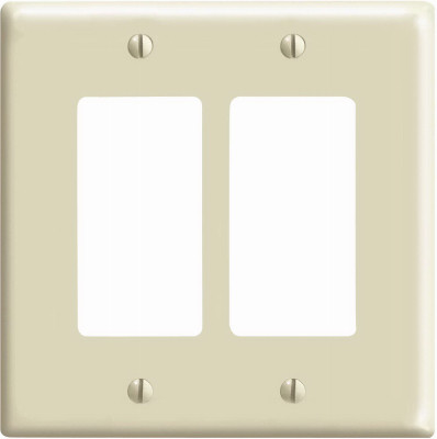 IV 2-GFI WALL PLATE