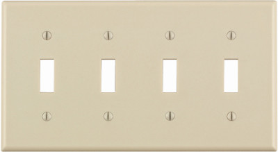 LT ALM 4-TGL WALLPLATE