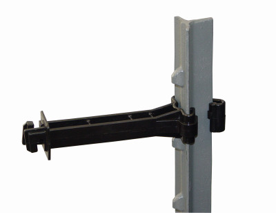 Snug T-Post 5 In. Insulator Extenders, Black, 15-Pk.