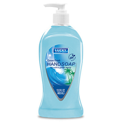 Liquid Hand Soap, Ocean Fresh, 13.5-oz.