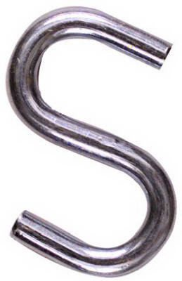 Open S Hook, Heavy-Duty, Steel, 2-1/2 In.