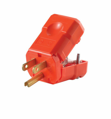 15A ORG NYLON CORD PLUG