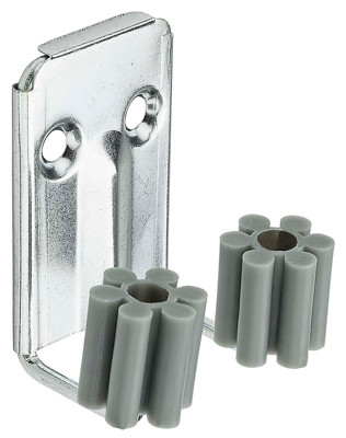 Broom Clips, Zinc, 2-Pk.
