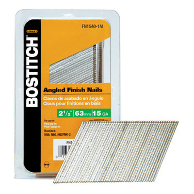 Collated Finish Nails, 2-1/2 In., 15 Gauge, 3,655-Ct.