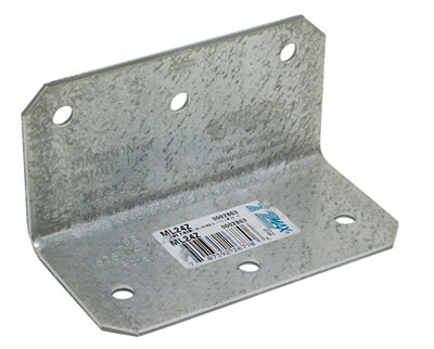 Medium L Angle, Zmax Coating, 2 x 4 In.