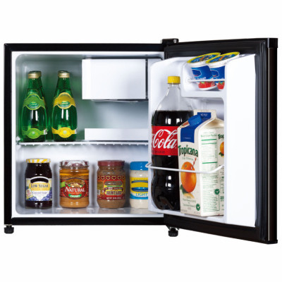 Compact Refrigerator, Black, 1.7-Cu. Ft.