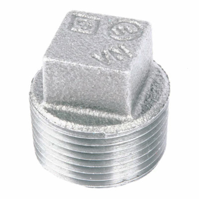 1/8 In. Galvanized Pipe Plug