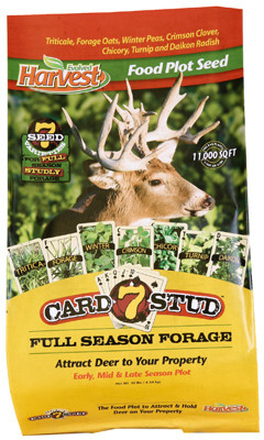 Food Plot Seed, 7-Card Stud, 10 Lbs.