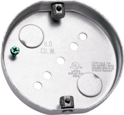 Ceiling Fan Pan, 4 In. Round