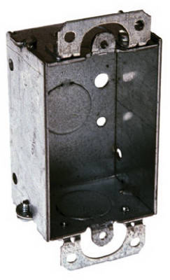 Gangable Switch Box, 3 x 1-1/2 In. Deep