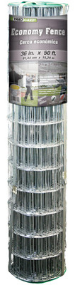 Galvanized Welded Wire Fence, 3 x 2-In. Mesh, 36-In. x 50-Ft.