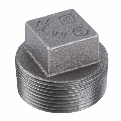 1-1/2 In. Black Pipe Plug