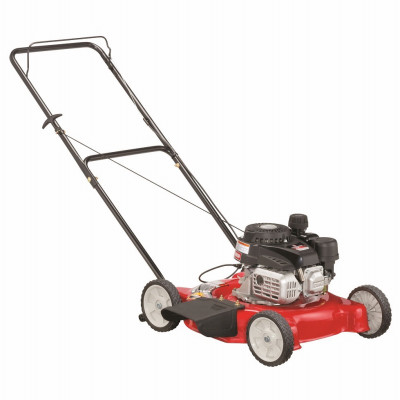 Gas Lawn Mower, 125cc Briggs & Stratton Engine, 20 In. Deck