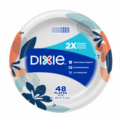 Paper Plates, 8-In., 48-Pk.
