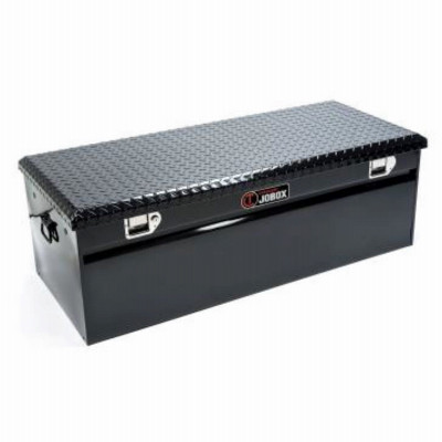 Hybrid Portable Truck Storage Chest, Black Aluminum & Steel, 9.9-cu. Ft.