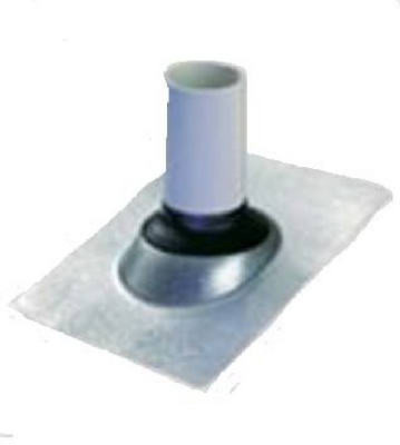 No-Calk Roof Flashing, Aluminum, 3 In.