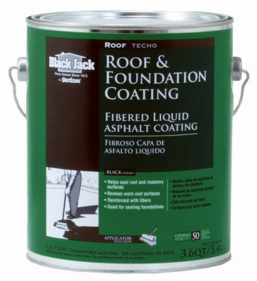 Fibered Roof Coating, 3.6-Qt. (6 pieces)