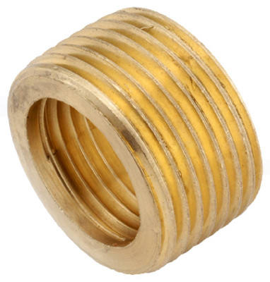 Pipe Fitting, Face Bushing, Lead Free Brass, 3/4 x 1/2 In. (5 pieces)