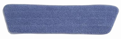 Flat Mop Pad Refill, Microfiber, 18 x 5 In.