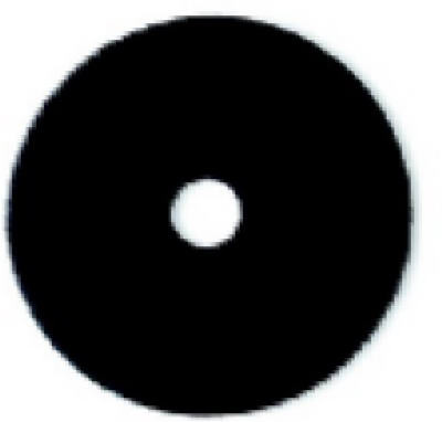 Stripping Floor Pad, Black, 17 In.